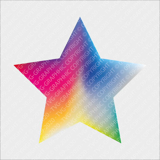 Rainbow star logo
