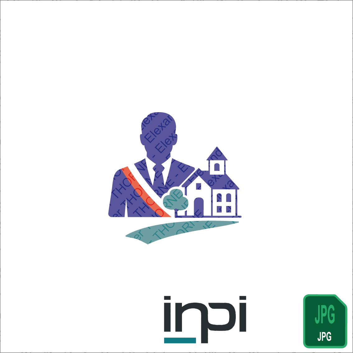 Logo pour un candidat aux élections municipales