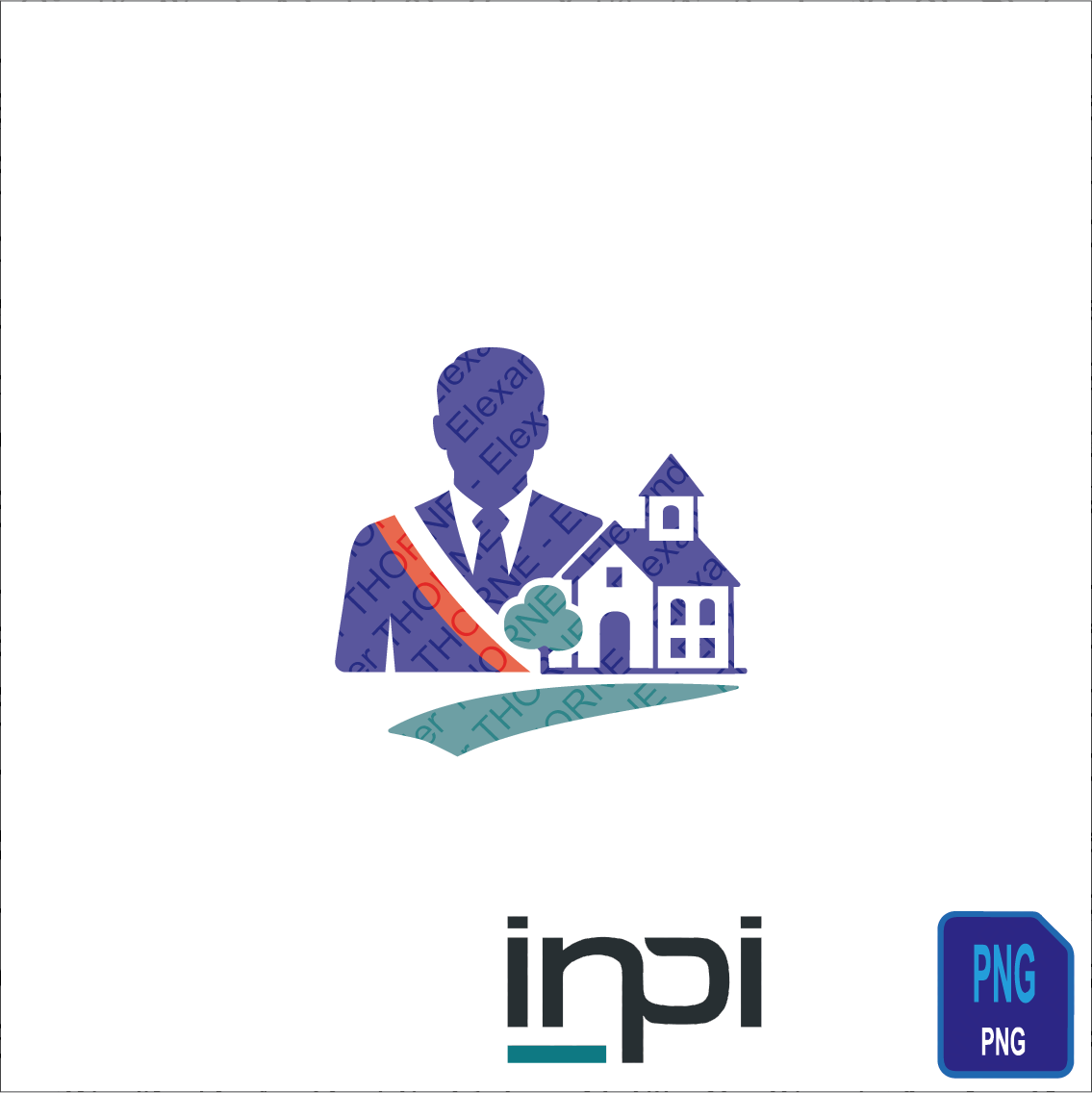 Logo pour un candidat aux élections municipales