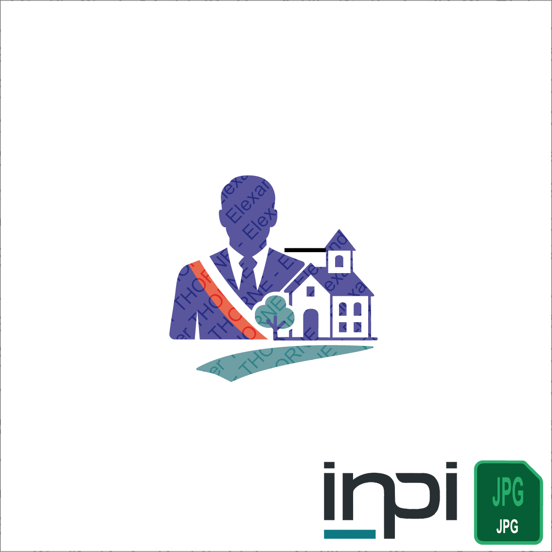 Logo pour un candidat aux élections municipales