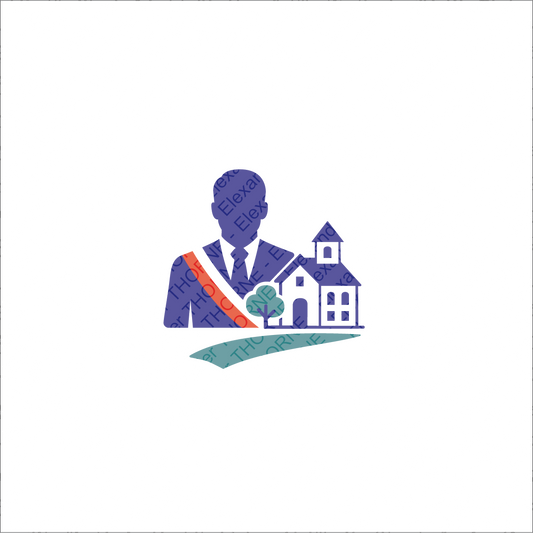 Logo pour un candidat aux élections municipales