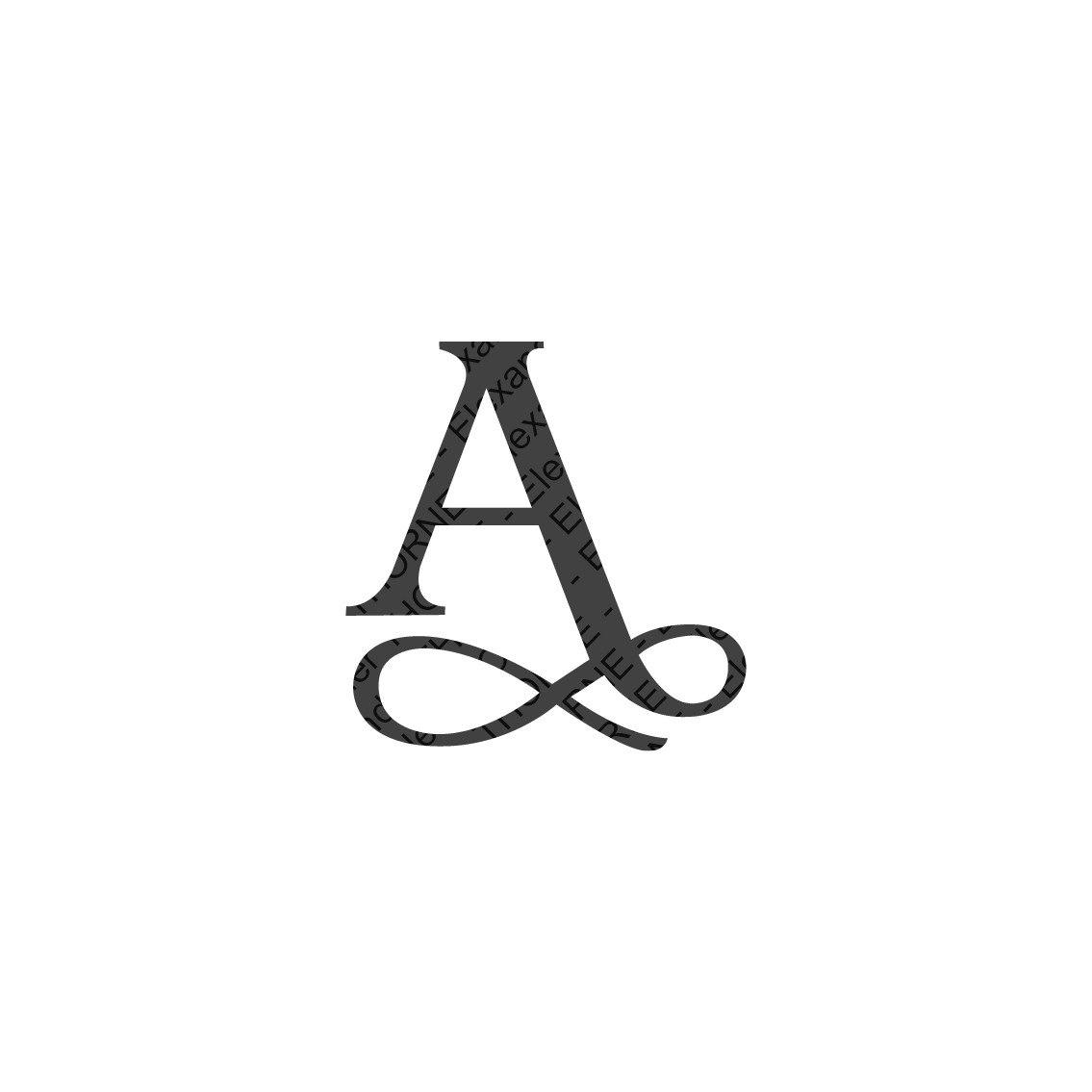Logo Lettrine "A"