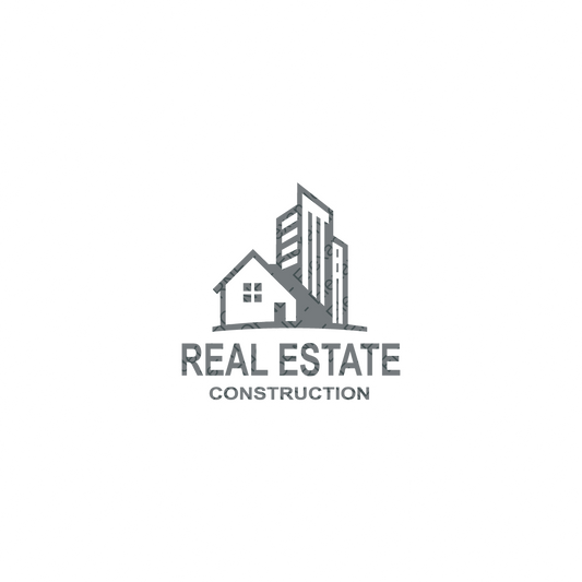 Logo pour un professionnel de l'immobilier et de la construction